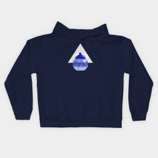 Blue Jar Art Kids Hoodie